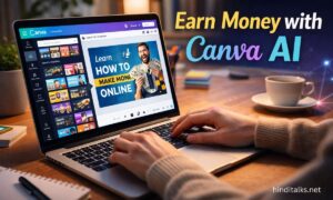 Canva AI se graphic designing karke paise kaise kamaye